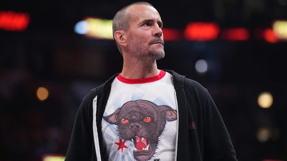 CM Punk Returns During AEW COLLISION...And Wastes No Time In Taking A Shot At The Young Bucks!