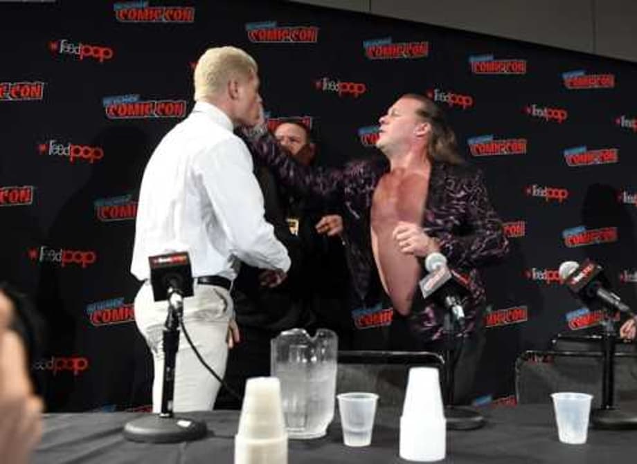 Cody Rhodes And Chris Jericho Get Into A Wild Brawl At NEW YORK COMIC CON