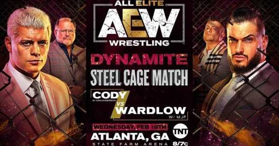 Cody Rhodes Manages To Pin Wardlow In A Bloody Steel Cage Match On AEW DYNAMITE