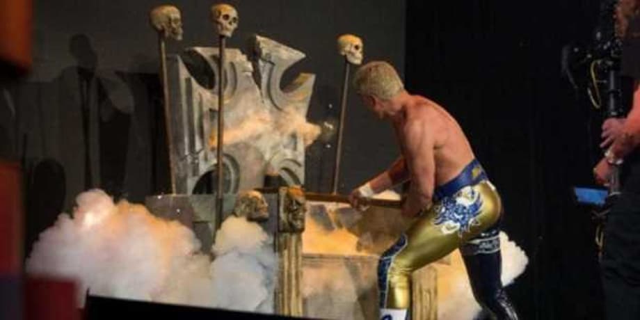 Cody Rhodes Reflects On Destroying That Triple H-Style Throne At AEW's DOUBLE OR NOTHING PPV