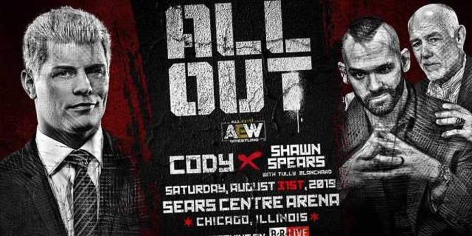 Cody Rhodes Vs. Shawn Spears Is Now Official For ALL ELITE WRESTLING's ALL OUT PPV