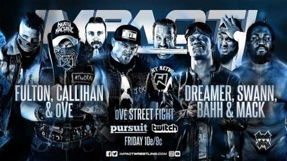 Cold Open And Preview For Tonight's IMPACT WRESTLING That Features An 8-Man Street Fight