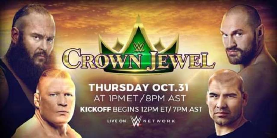 Construction Has Begun In Saudi Arabia For This Thursday's CROWN JEWEL PPV