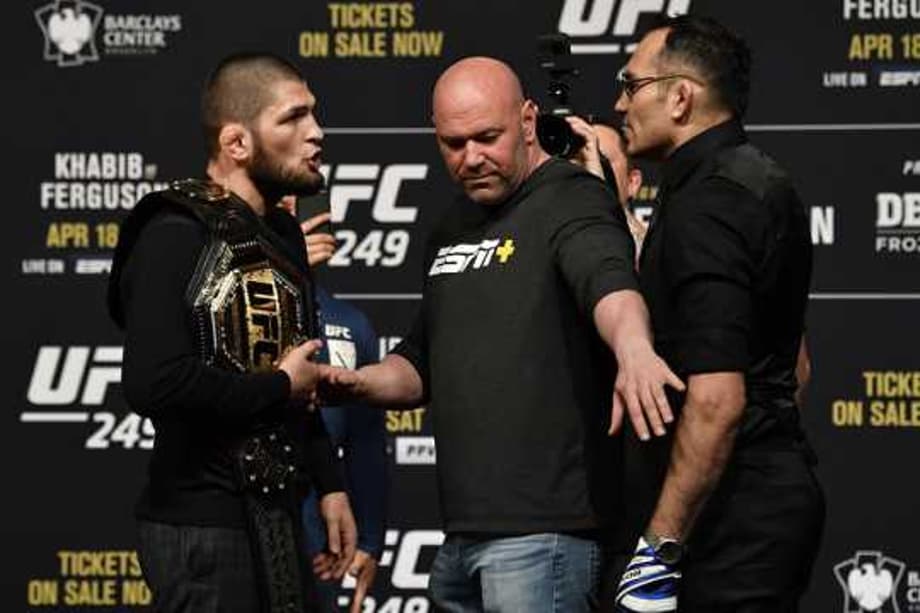 Dana White Looking To Book A Sixth Fight Between Khabib Nurmagomedov And Tony Ferguson Following UFC 254