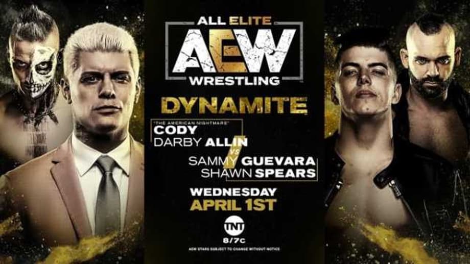 Darby Allin Lashes Out At Cody After Losing To Sammy Guevara & Shawn Spears On AEW DYNAMITE