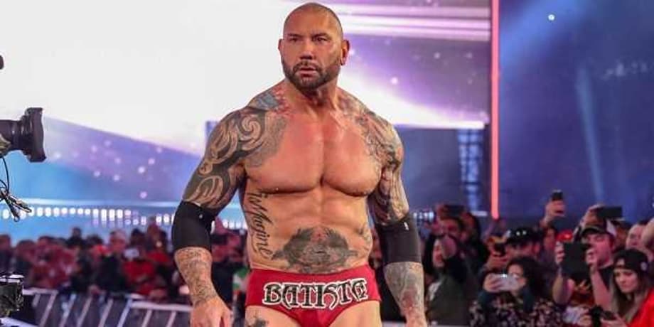 Dave Bautista Reflects On The Moment He Tripped During His WRESTLEMANIA Entrance