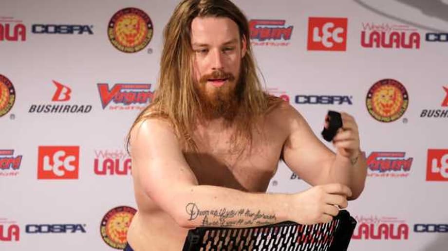 David Finlay Has Been Pulled From The 2019 NEW JAPAN CUP Due To A Shoulder Injury