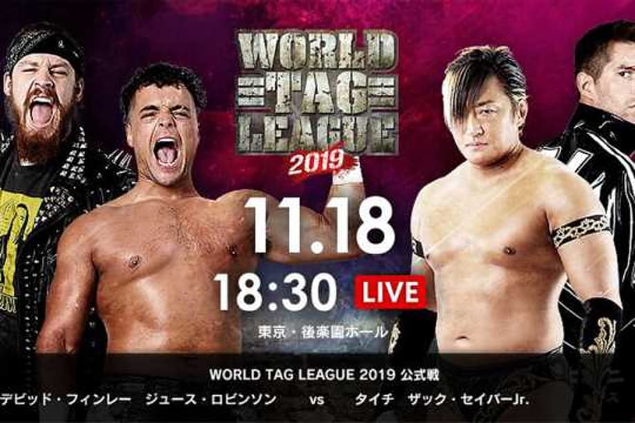 Day Three Results And Updated Standings For NJPW's WORLD TAG LEAGUE Tournament