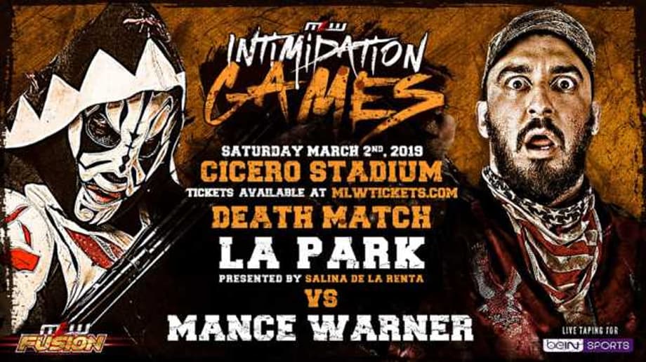 Death Match Made Official Between LA PARK and Mance Warner For INTIMIDATION GAMES