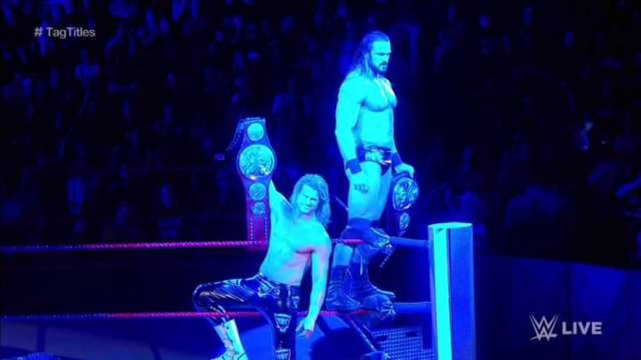 Dolph Ziggler And Drew McIntyre Defeat The B-Team To Become New RAW Tag-Team Champions