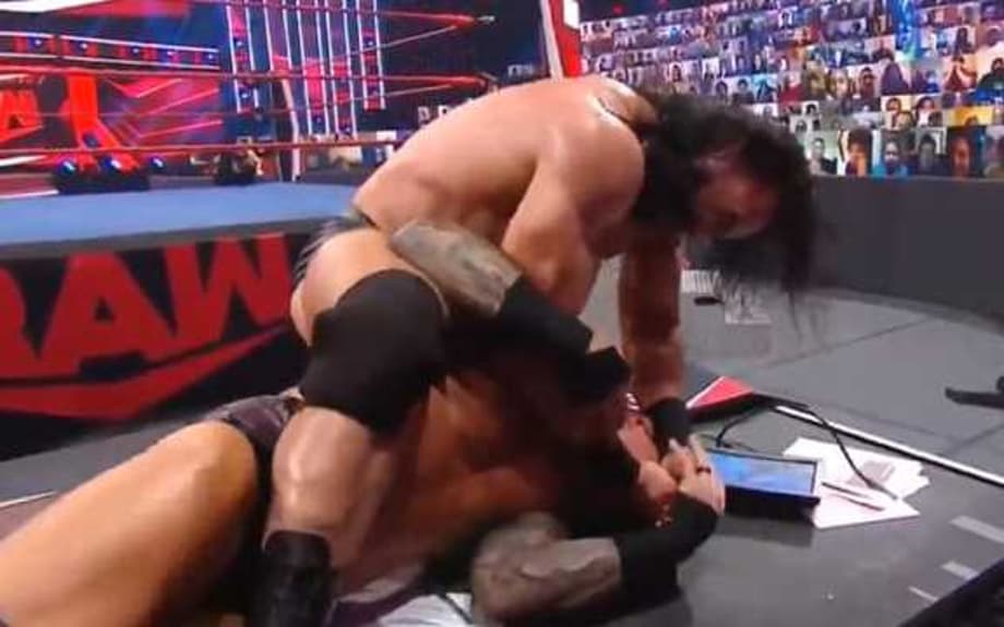 Drew McIntyre Jammed A Pen Into Randy Orton's Eye After RAW Went Off The Air