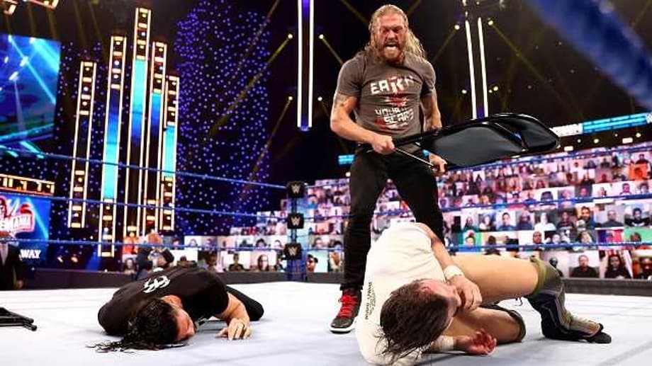 Edge Officially Turned Heel On SMACKDOWN Last Night As The WRESTLEMANIA Main Event Undergoes A BIG Change