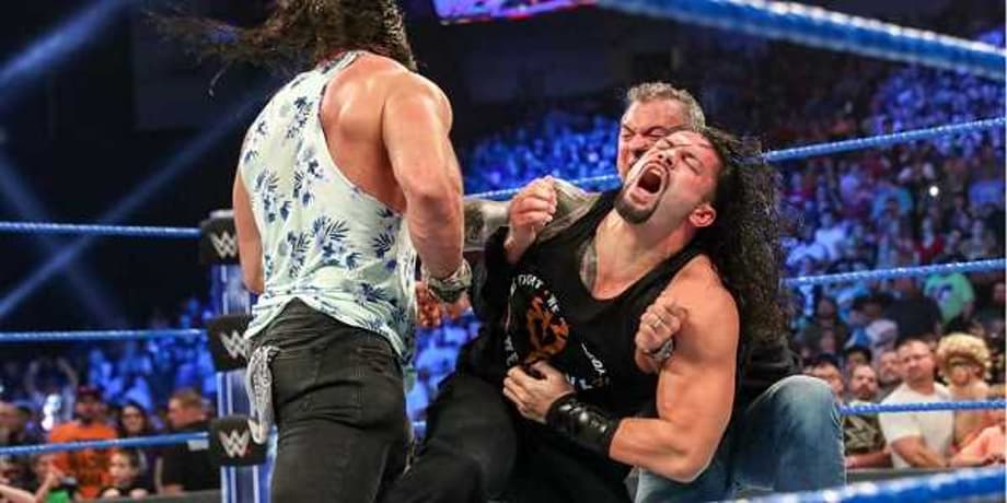 Elias And Shane McMahon Teamed Up To Take Out Roman Reigns During SMACKDOWN LIVE Last Night