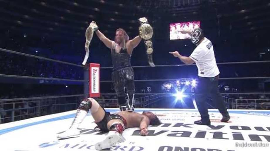 EVIL Defeats Tetsuya Naito At NJPW DOMINION To Become New IWGP Heavyweight And IC Champion