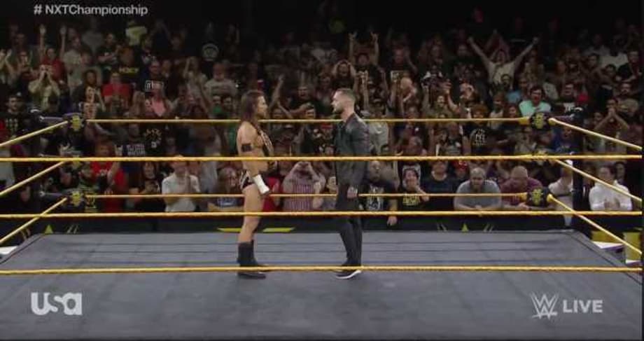 Finn Balor Returns To NXT To Confront Champion Adam Cole After His Match With Matt Riddle