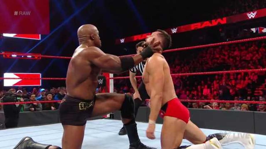 Finn Balor Scores A Victory Over His ELIMINATION CHAMBER Opponent Bobby Lashley On RAW