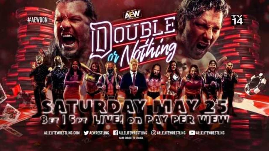 First Image Of The AEW DOUBLE OR NOTHING Stage Has Been Revealed