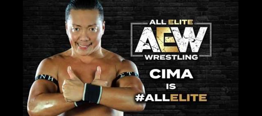 Former DRAGON GATE Wrestler CIMA Has Been Signed To ALL ELITE WRESTLING