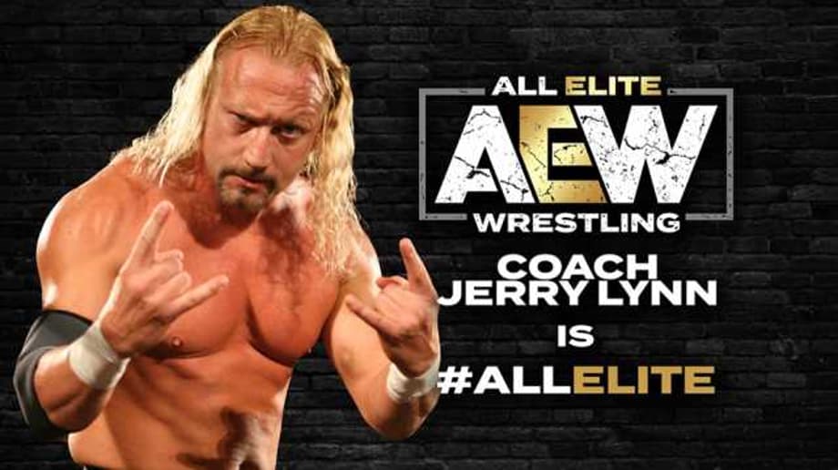 Former ECW Champion Jerry Lynn Signs With ALL ELITE WRESTLING