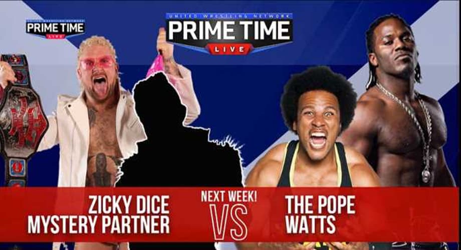 Former IMPACT And WWE Star D’Angelo Dinero Set For UNITED WRESTLING NETWORK Primetime Live PPV