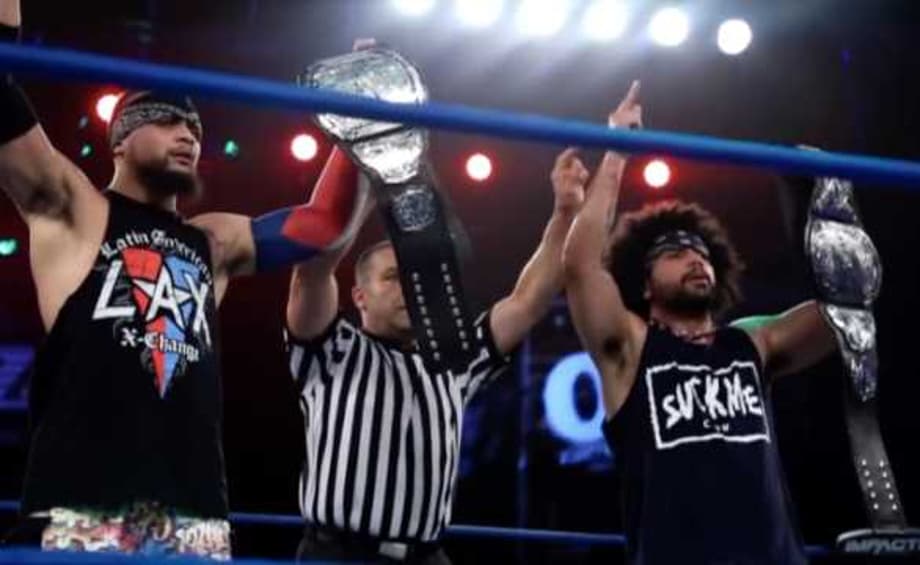 Former Multi-Time IMPACT World Tag Team Champions LAX Receive A Send-Off During The Mexico Tapings