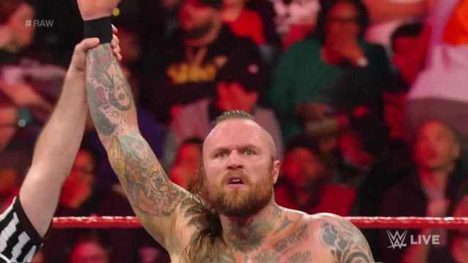 Former NXT Champion Aleister Black Interrupts And Defeats Elias On RAW In His Main Roster Debut