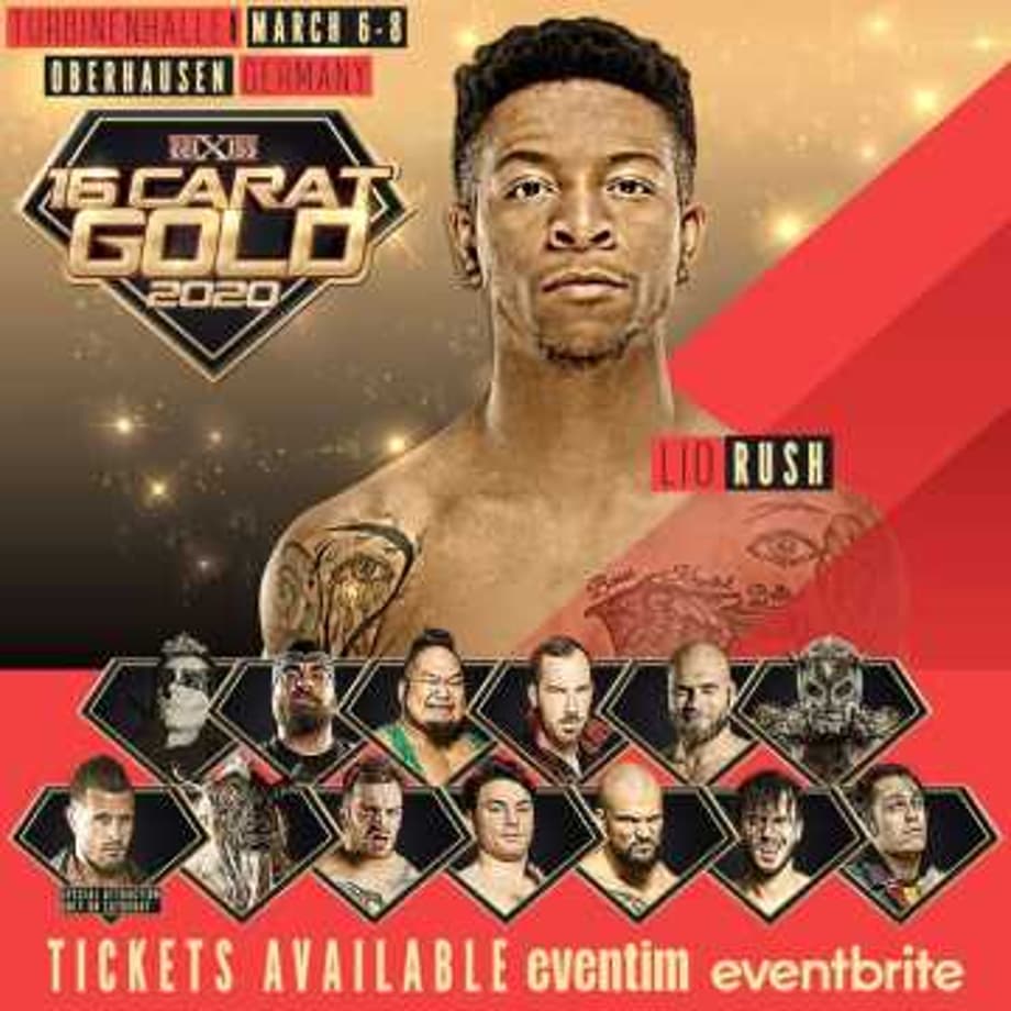 Former NXT Champion Lio Rush Is Added To The WESTSIDE XTREME WRESTLING'S 16 Carat Gold Tournament
