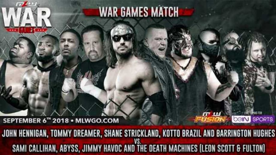 Former TNA World Heavyweight Champion Abyss Revealed As The Final Member Of The MLW: WarGames Match