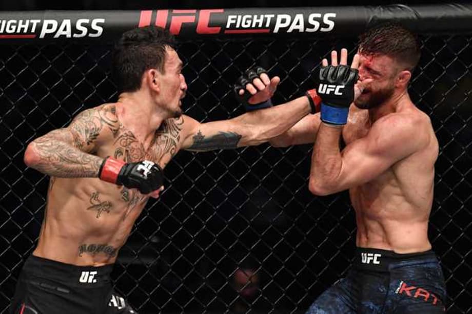 Former UFC Featherweight Champion Max Holloway Dominates Calvin Kattar At UFC ON ABC 1