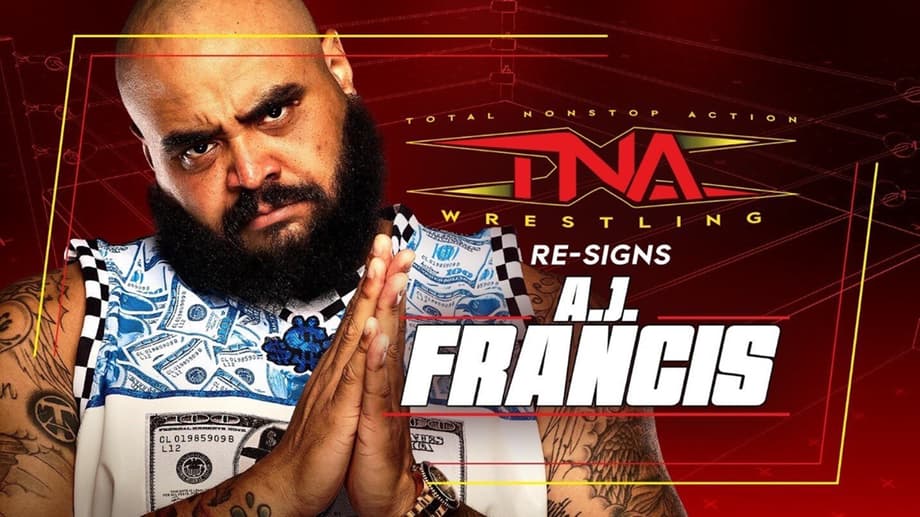 Former WWE star AJ Francis Re-Signs With TNA WRESTLING