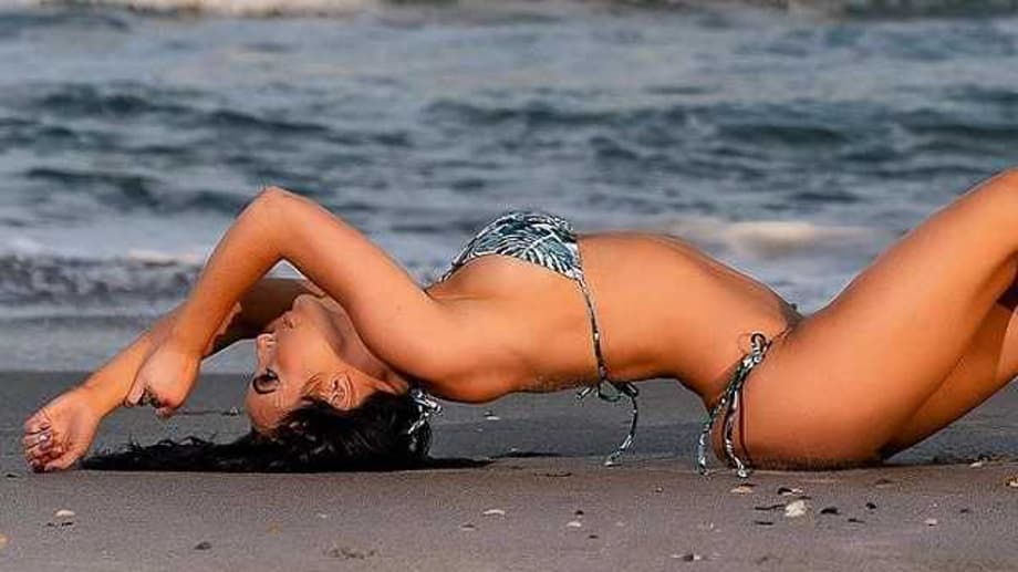 Former WWE Superstar Cassie Lee (Peyton Royce) Heads To The Beach For A Sexy Photoshoot By The Sea