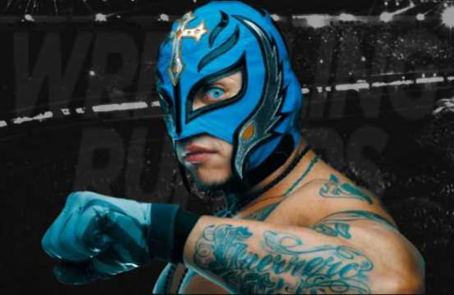 Former WWE World Heavyweight Champion Rey Mysterio Makes Surprise Appearance At NEW JAPAN Event