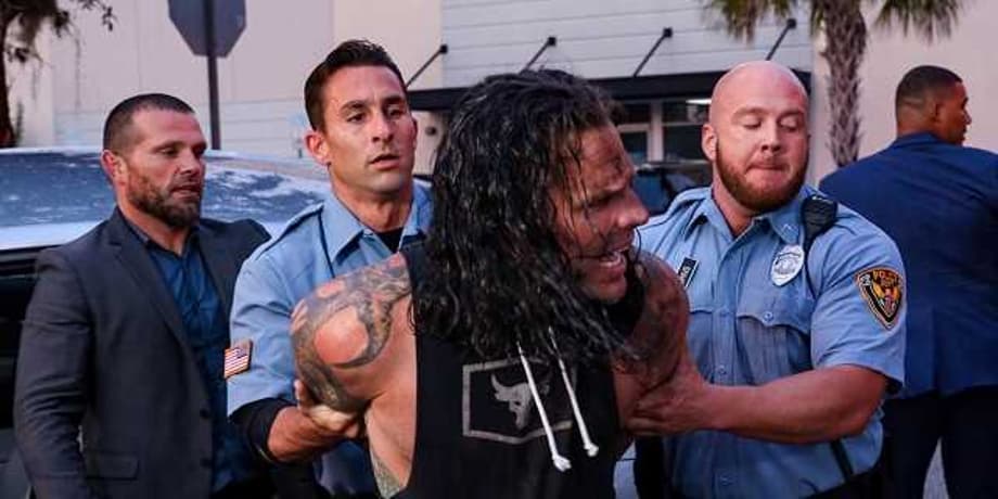 Friday's SMACKDOWN Opened With Jeff Hardy Being Arrested...For Drink Driving