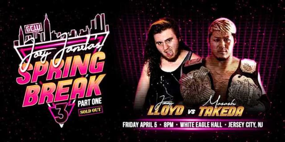 GAME CHANGER WRESTLING Announces A Spring Break Death Match For Joey Janela's Two-Night Event