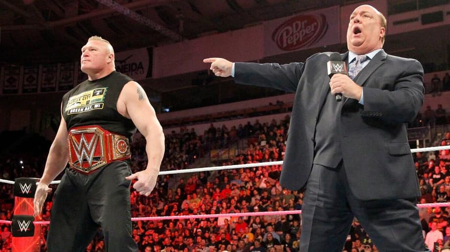 &quot;Get Over It&quot;: Paul Heyman Responds To Those Unhappy With Brock Lesnar's WWE Return At SUMMERSLAM