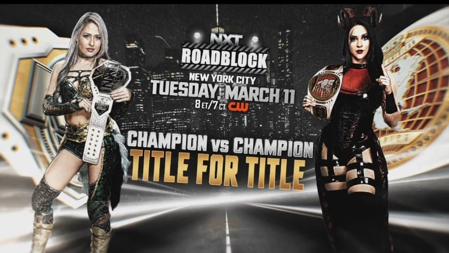 Giulia vs. Stephanie Vaquer Title-for-Title Match Set for WWE NXT Roadblock