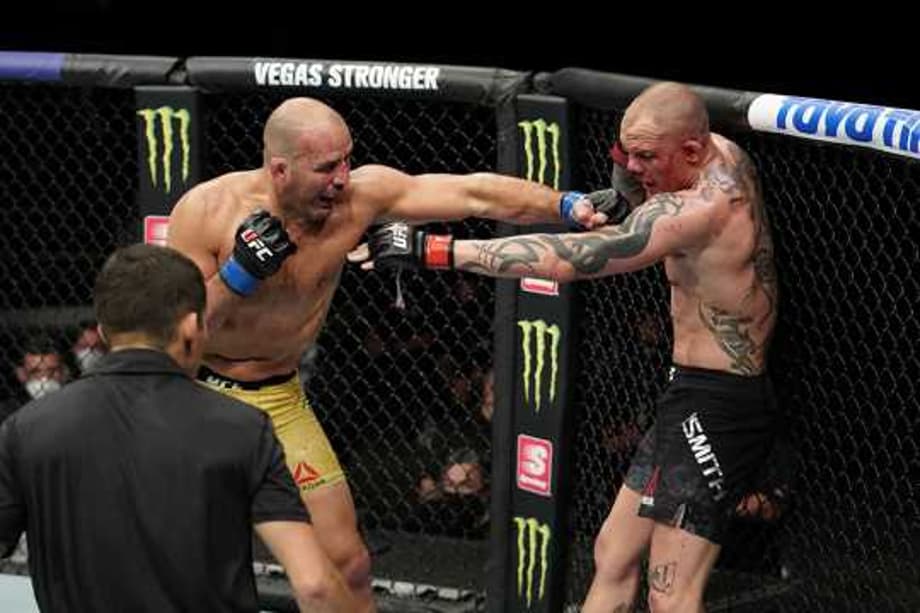 Glover Teixeira Destroys Anthony &quot;Lionheart&quot; Smith The Five-Round Main Event Of UFC FIGHT NIGHT 171