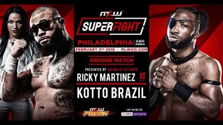 “Haitian Sensation” Kotto Brazil vs. Ricky Martinez Made Official For MLW: SUPERFIGHT