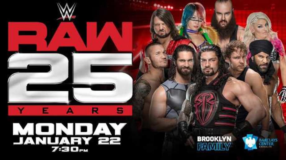 Here Are All Of The Names Currently Scheduled To Appear On The Upcoming RAW 25th Anniversary Show