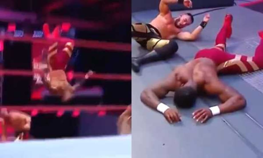 Here's What's Said To Have Happened With Montez Ford's Scary Looking Bump On RAW