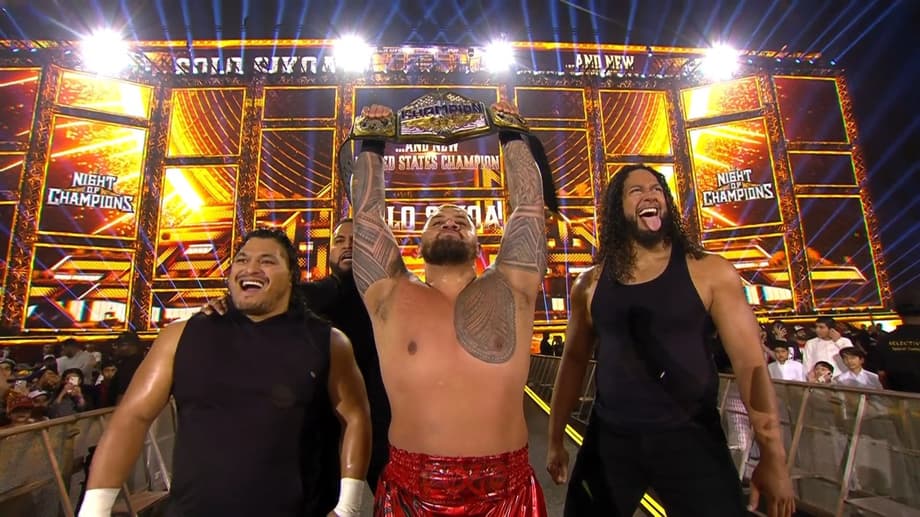 Hikuleo Debuts, Tonga Loa Returns To Help Solo Sikoa Win United States Title At WWE Night Of Champions