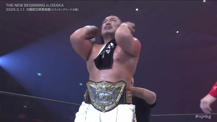 Hirooki Goto Beats Zack Sabre Jr. For The IWGP World Heavyweight Championship