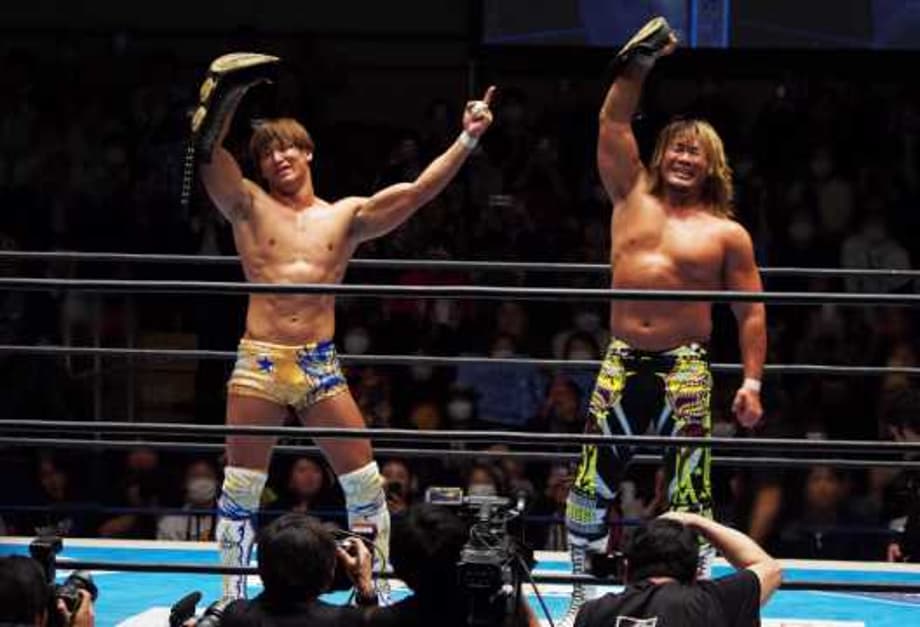 Hiroshi Tanahashi & Kota Ibushi Win The IWGP Heavyweight Tag Team Titles