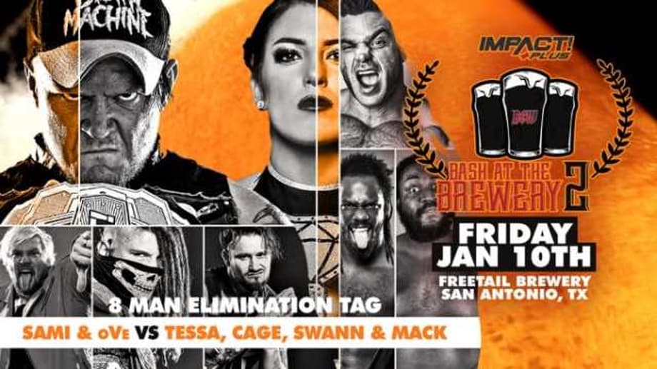 IMPACT WRESTLING Announces The Full Line-Up For Their BASH AT THE BREWERY 2 Event