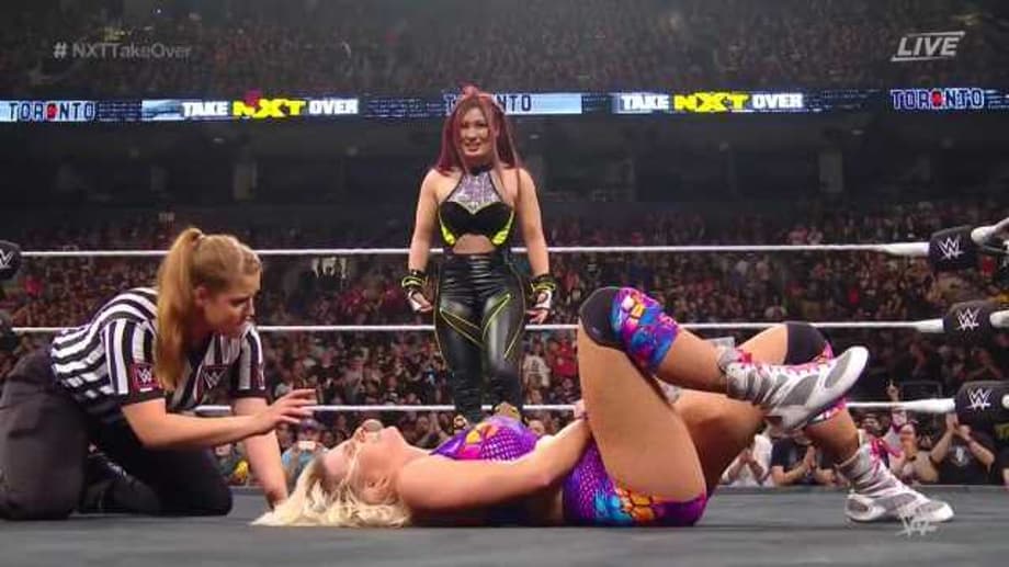 Io Shirai And Candice LeRae Stole The Show At NXT TAKEOVER: TORONTO In A Vicious Grudge Match