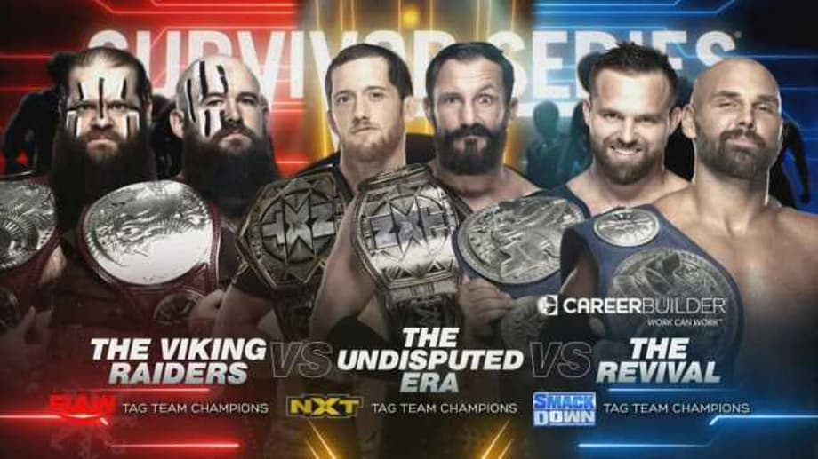 It'll Be The Undisputed Era Vs. The Revival Vs. The Viking Raiders At SURVIVOR SERIES