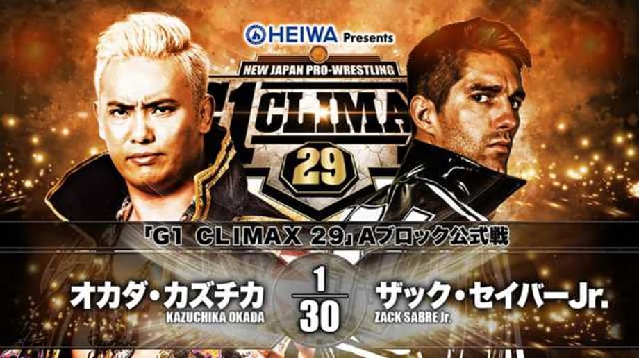 IWGP Heavyweight Champion Kazuchika Okada Defeats Zack Sabre Jr. On Day 3 Of The G1 CLIMAX Tournament