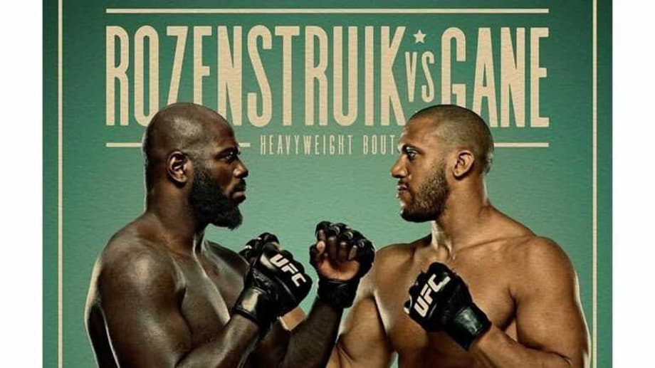 Jairzinho Rozenstruik Vs. Ciryl Gane Will Headline Tonight's UFC FIGHT NIGHT 186