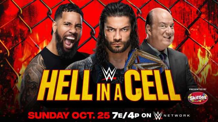 Jey Uso Vs. Roman Reigns HELL IN A CELL Stipulation Revealed To Be An "I Quit" Match