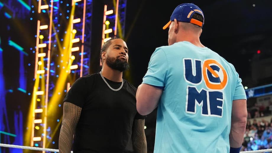 Jimmy Uso Confronts John Cena On SMACKDOWN And He Has A New Attitude And Entrance Music After Turning On Jey